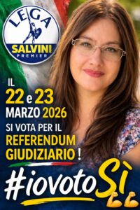 La settimana leghista: il mio impegno per il referendum sulla giustizia
